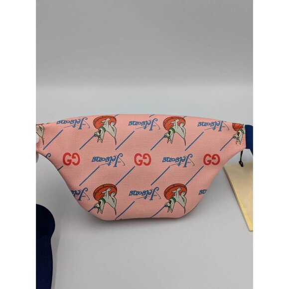 Gucci Kids' GG The Jetsons-print Supreme Canvas Belt Bag Pink Blue 50… - Picture 2 of 13